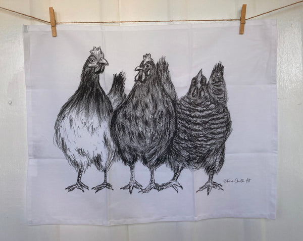 Hetty, Letty and Betty Tea Towel